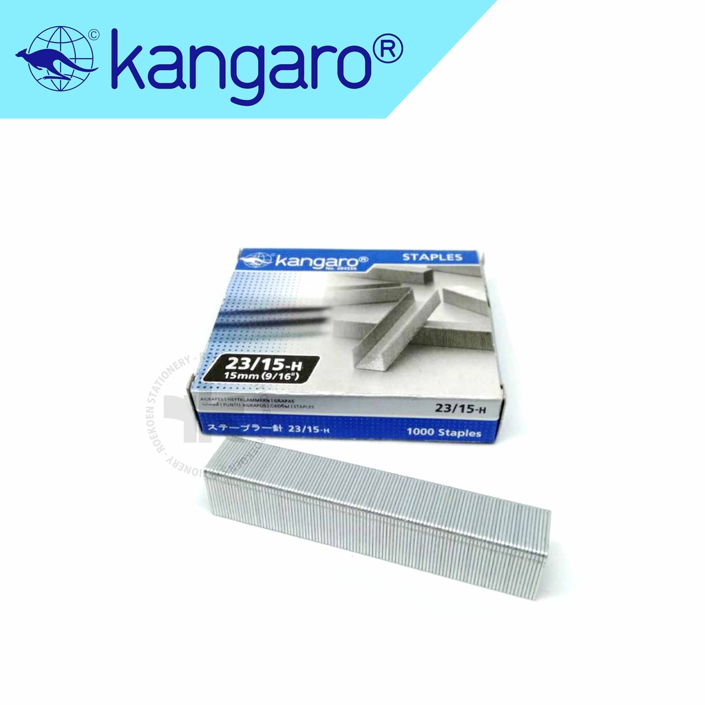 

Kangaro Heavy Duty Staples No 12 (23/15-H)
