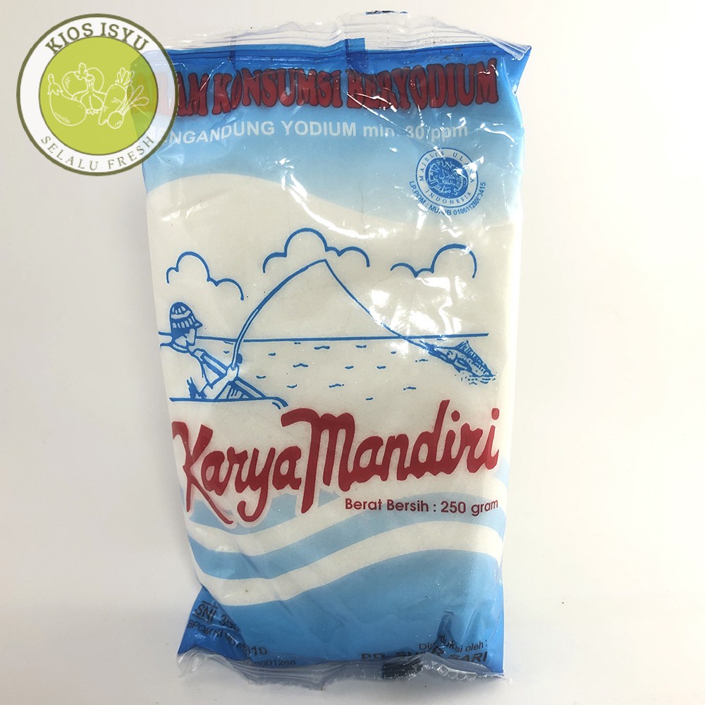 

Garam Konsumsi Beryodium Karya Mandiri 250 gr