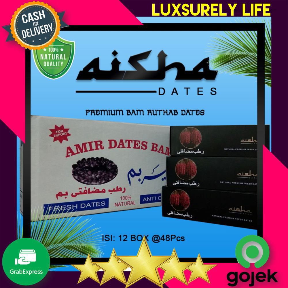 

KURMA AISHA DATES | KURMA MADU ASLI IRAN / KURMA AISYAH FRESH DATES