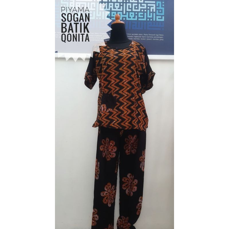 DASTER CELANA PANJANG ORI QONITA BATIK