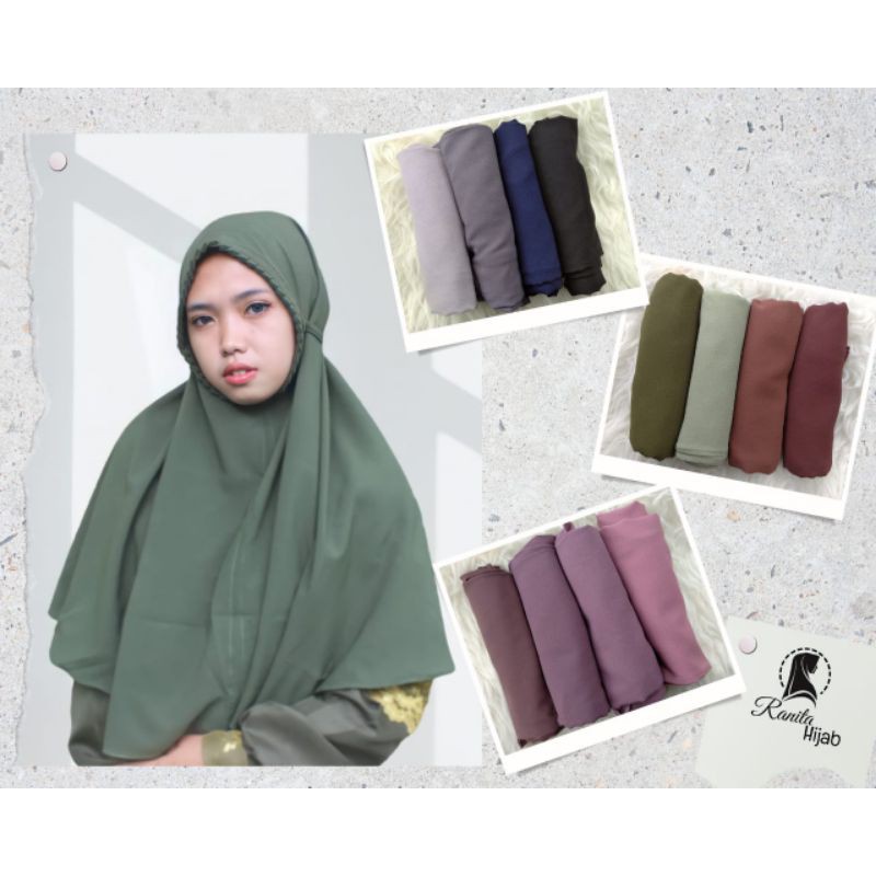 jilbab bergo maryam lipit diamond/ jilbab bergo instan lipit