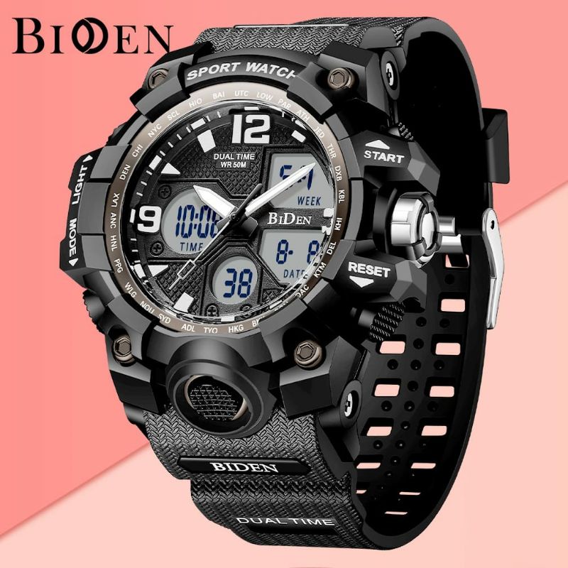 Jam Tangan Wanita Sporty Kasual Bisa COD Multifungsi Silikon