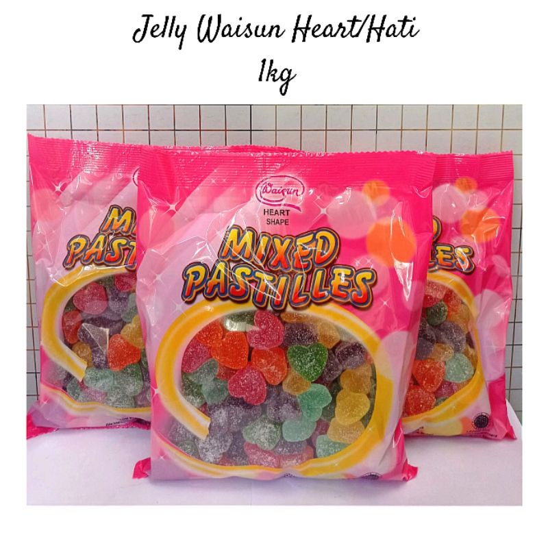 

Jelly Waisun Heart/Starway 1kg