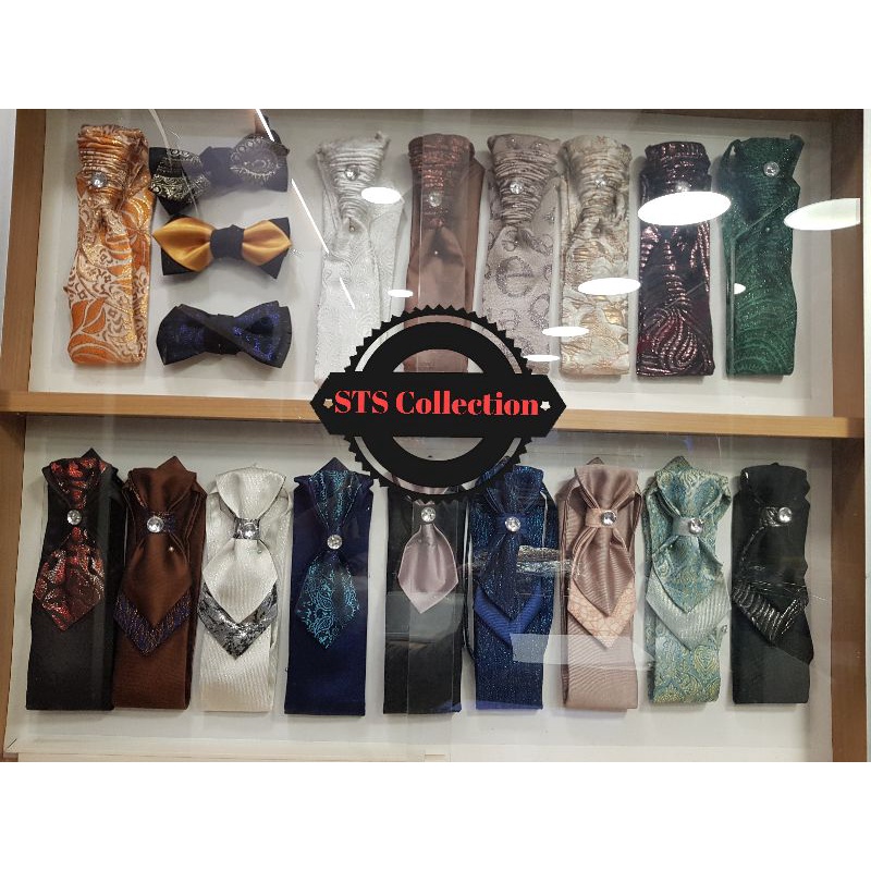 Dasi kerut /Dasi model 3/ Dasi pengantin / Dasi pocket dasi pria / dasi jas / dasi modern / dasi