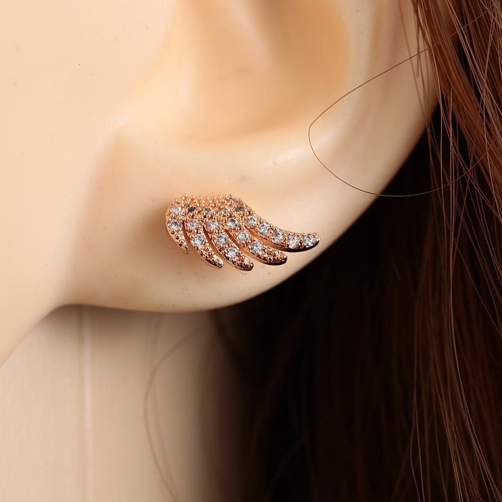 Nanas 1PC Anting Tindik Chic Stainless Steel Bulan Bintang Bunga Sekrup Belakang Helix Ear Stud