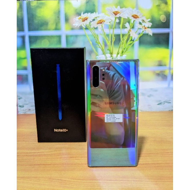 Samsung Note 10 Plus 512gb Fullset Ex Resmi Sein Indonesia