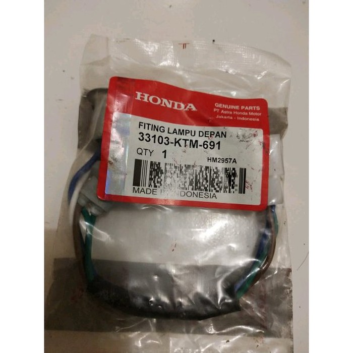 fiting lampu motor supra x 125 old [Bakti Utama Motor 1467]