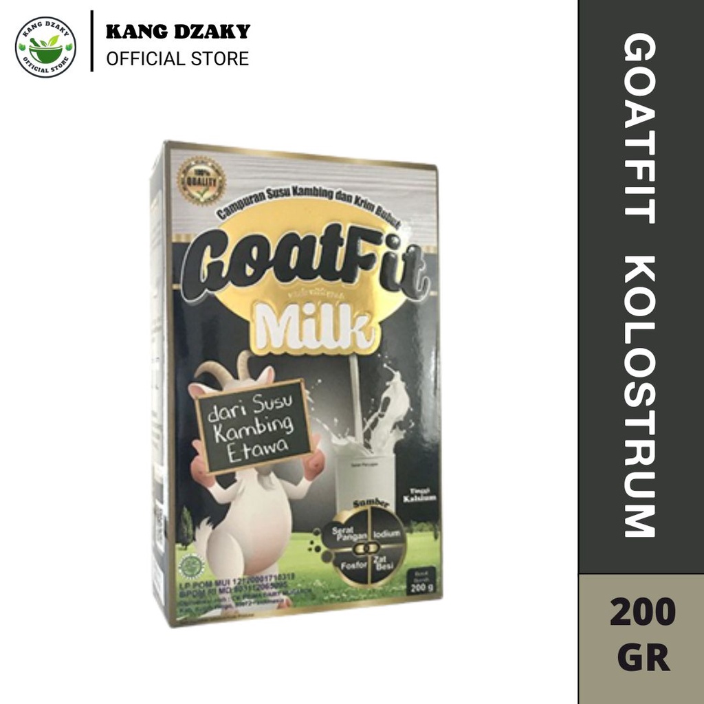 

GOATFIT Premium Susu Kambing Etawa Kolostrum Colostrum Bubuk Ternak SyamsMurni Organik Pure Natural Original tanpa campuran gula Alami Asli mentah kiloan murah termurah