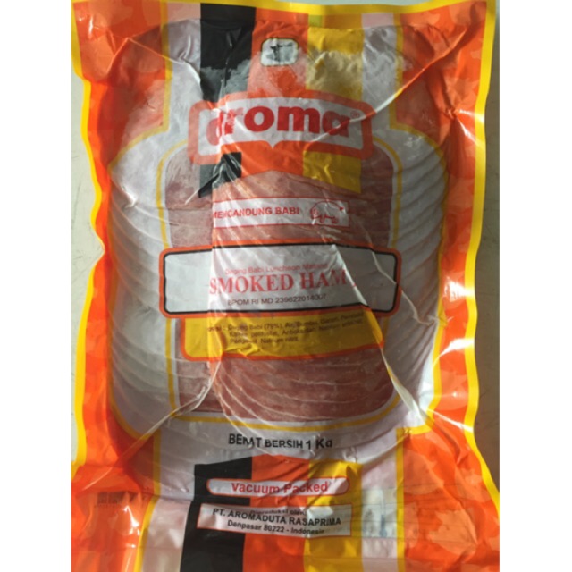 

Smoked ham 1kg