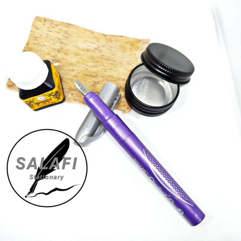 

fountain pen kalam pena asahan makna kitab nib ukuran 0,28Mm ujung pena lancip