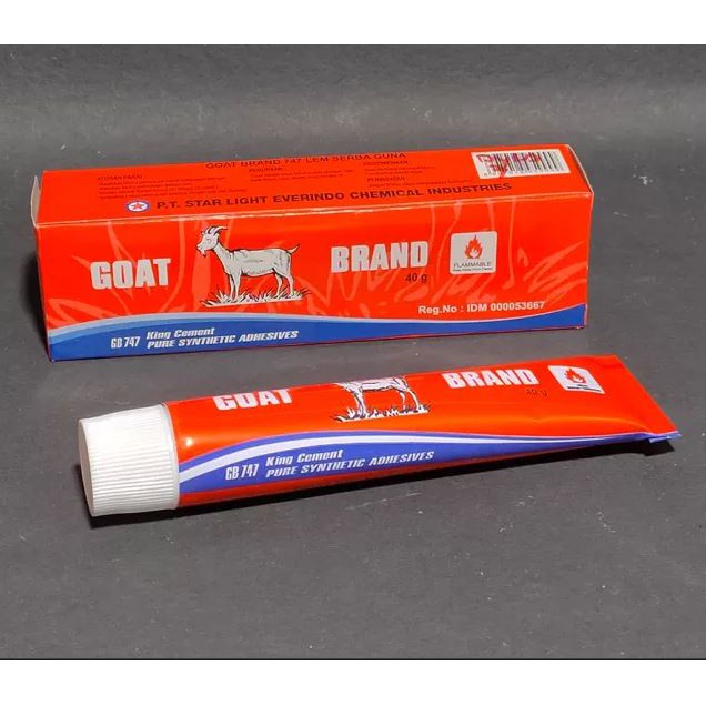 

Lem Kambing GOAT BRAND Tube 40 GR