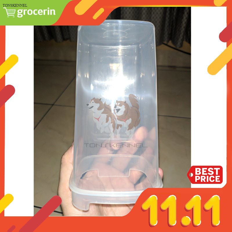 Pet Bowl Dispenser kucing 650ml anjing tempat makanan minuman kucing anjing hewan CIG AUTO PET FEEDER TEMPAT MAKAN