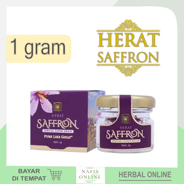 

Saffron Herat Super Negin Afghanistan 1gram Premium Original