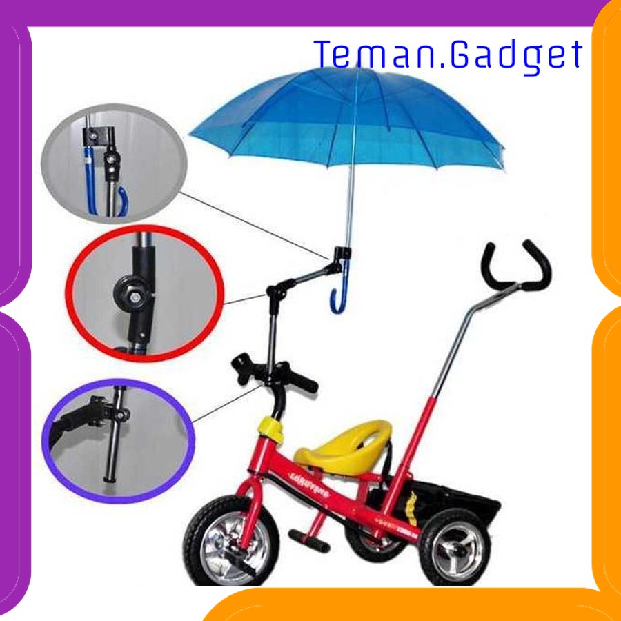 TG-IB523 VKTECH Folded Stand Payung Multifungsi Sepeda Stroller Kereta Bayi