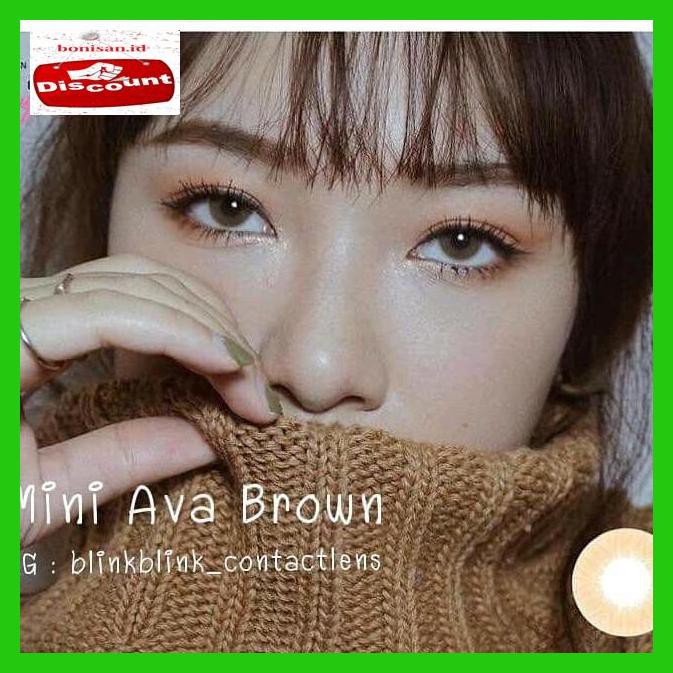 

T6Rgr670- Original Softlens Kitty Kawaii Mini Ava Brown Coklat W4Wte5E-