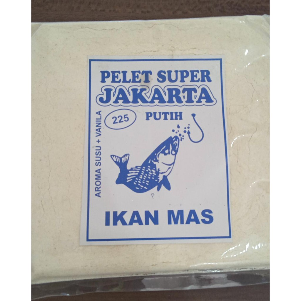 UMPAN IKAN MAS PELET SUPER JAKARTA SUSU + VANILA BESAR
