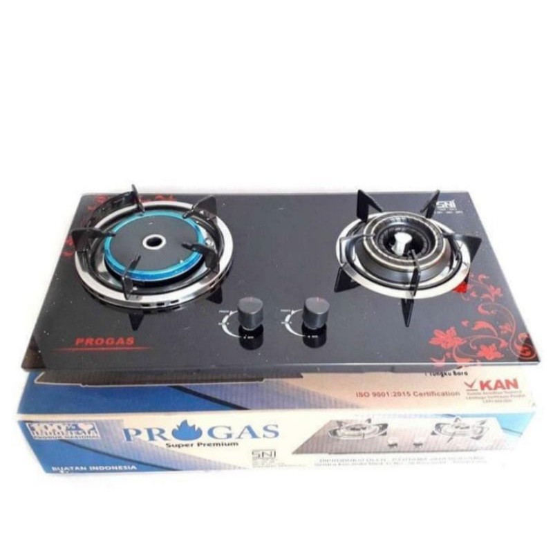 Kompor tanam PROGAS 2 tungku infrared mix