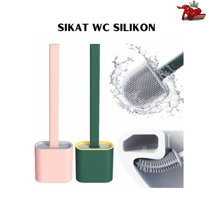 Sikat WC Silikon -Silikon Toilet Brush V2