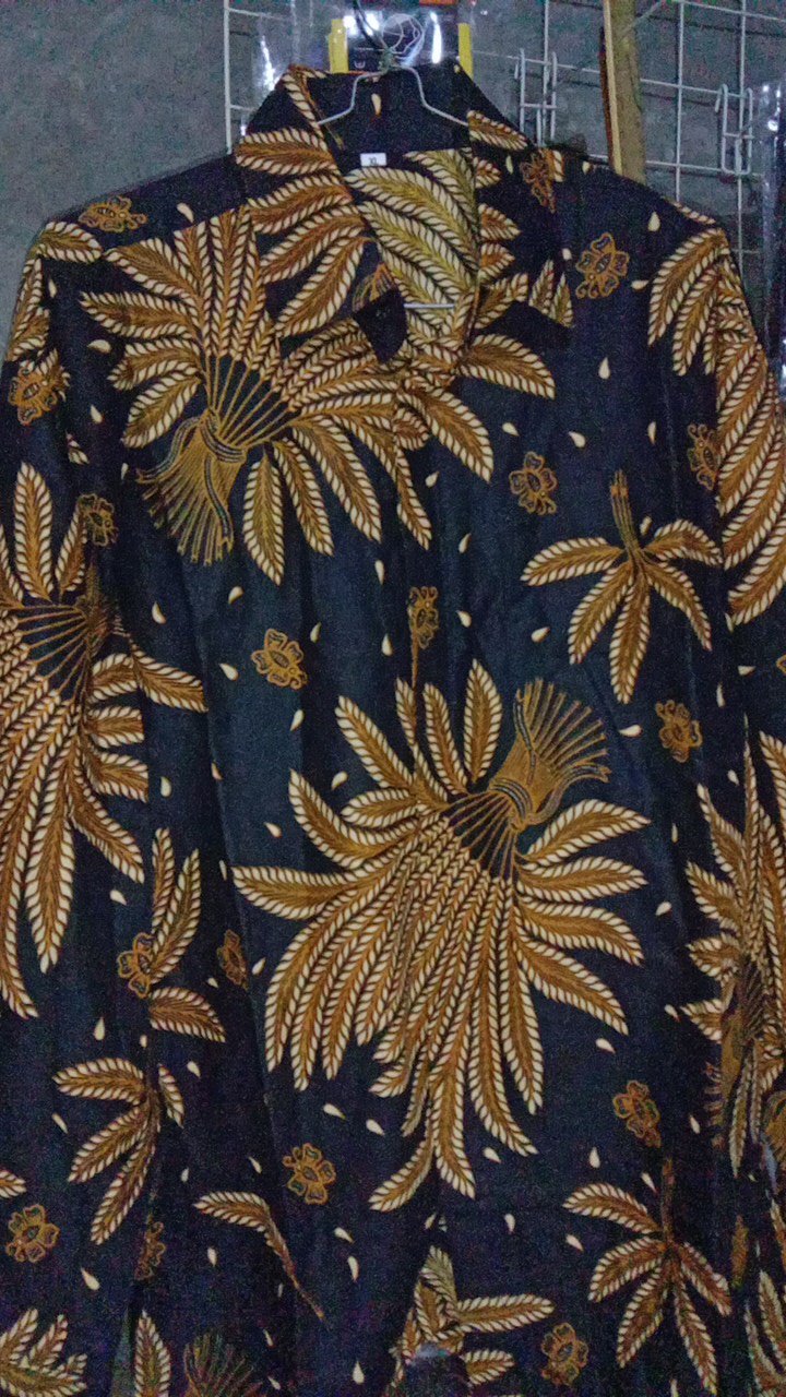 Baju Batik Pria Gus Azmi Syubbanul Muslimin Batik Katun Halus Hadroh Azzahir Santri Muslim, Moderen