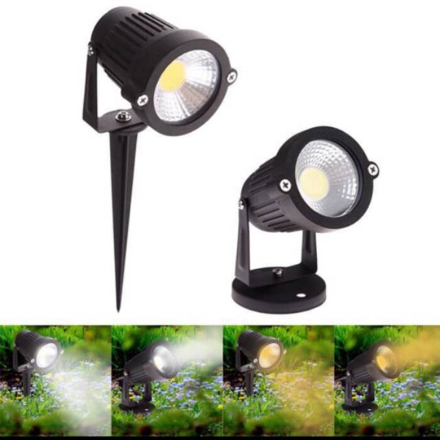 Lampu Sorot Taman COB 5W / 5Watt Garden Light