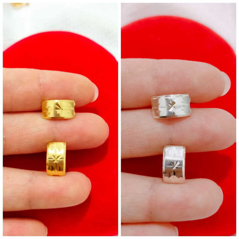 ANTING JEPIT DEWASA PERAK 925 LAPIS EMAS 24K