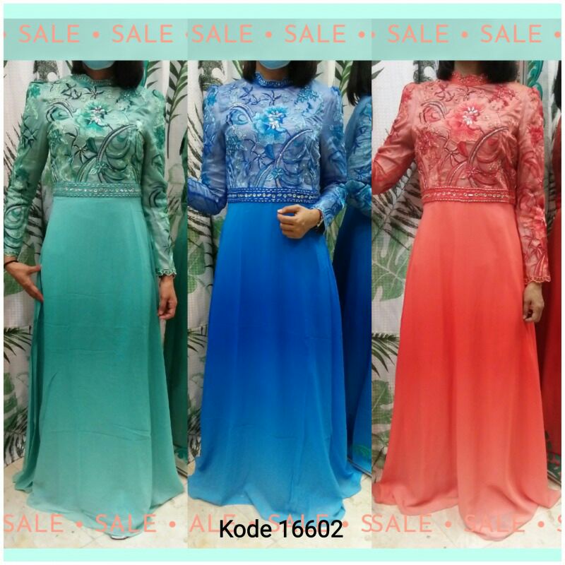 SALE GAMIS ELIZABETH WINSBY DRESS MUSLIN FASHION KEREN