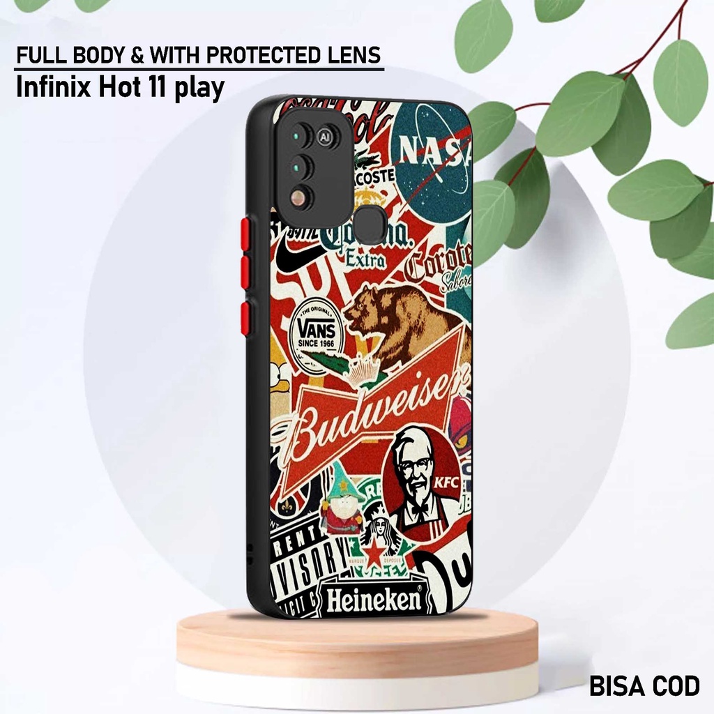 Sukses Case INFINIX HOT 11 PLAY - Softcase Dove Infinix Hot 11 Play - Silikon Hp Infinix  - Silicon 