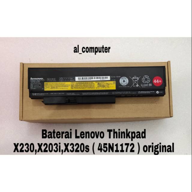 Baterai Lenovo Thinkpad X230 original