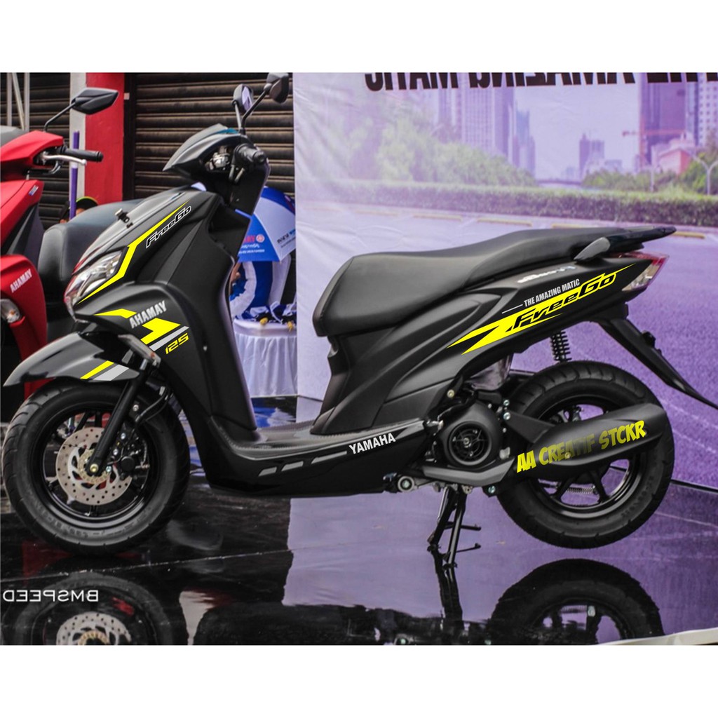 Sticker Motor  Freego  Gambar  Gambar  Stiker