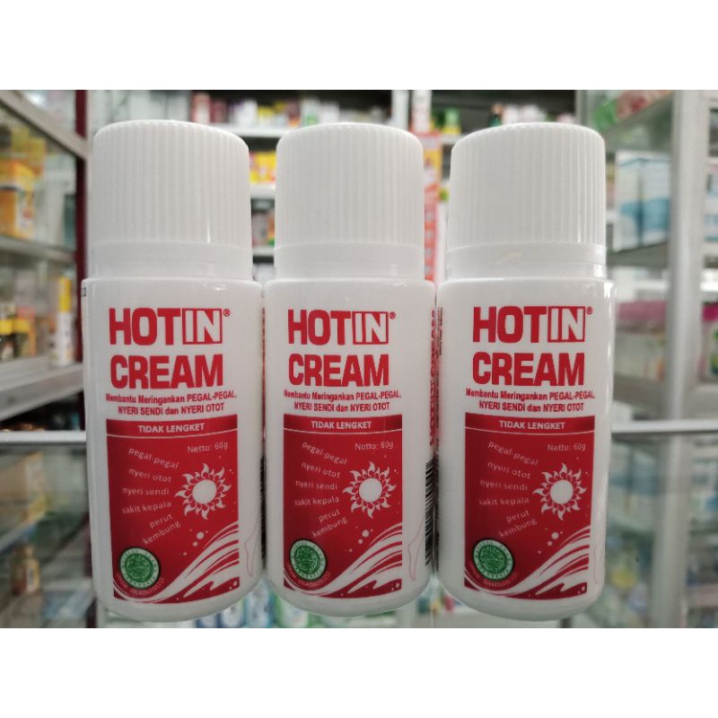 HOT IN CREAM BOTOL 60 ML - ED 10/2025