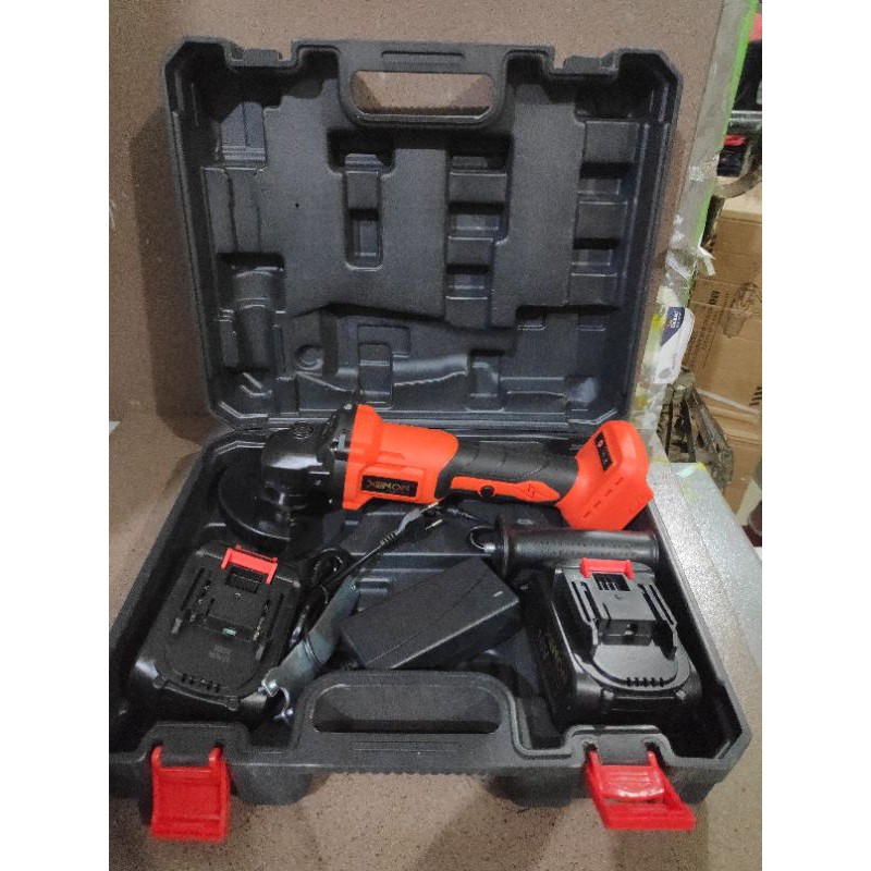 xenon cordless angle grinder gurinda CDAG1845 2 battery