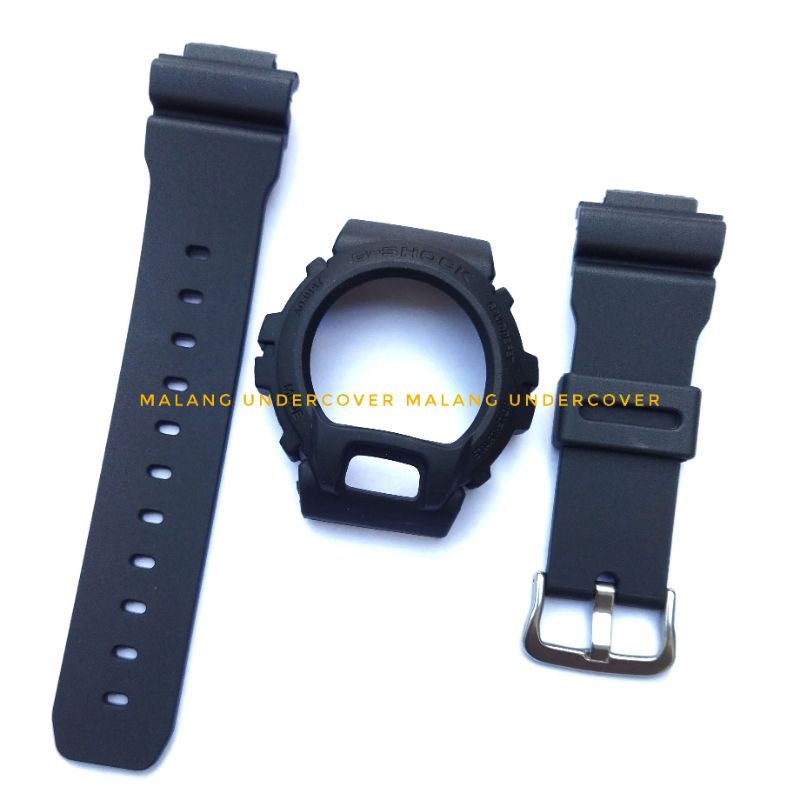 BNB BEZEL STRAP GSHOCK G SHOCK DW 6900 DW 6600 SOLID BLACK