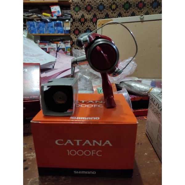 alat pancing katrol shimano catana 1000 FC