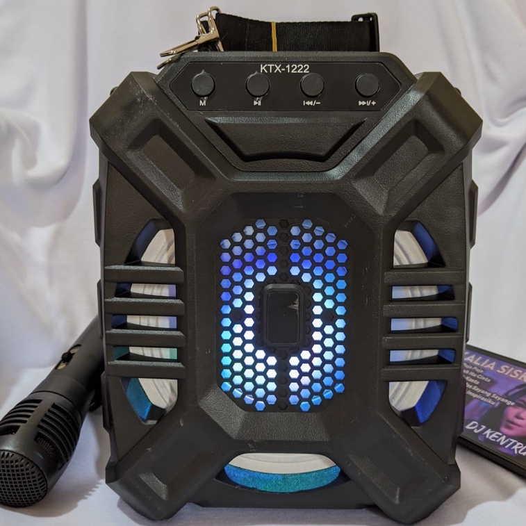 SPEAKER BLUETOOTH 6,5 INCH KTX1222 GRATIS MIC KARAOKE