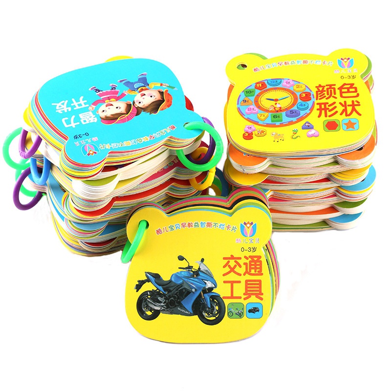 Flash Card Bahasa Mandarin/Buku Belajar Kosakata Bahasa Mandarin Anak