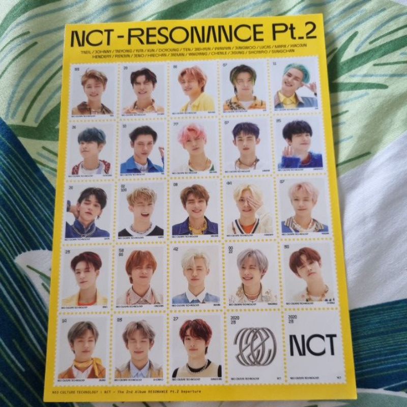 sticker nct resonance pt. 2