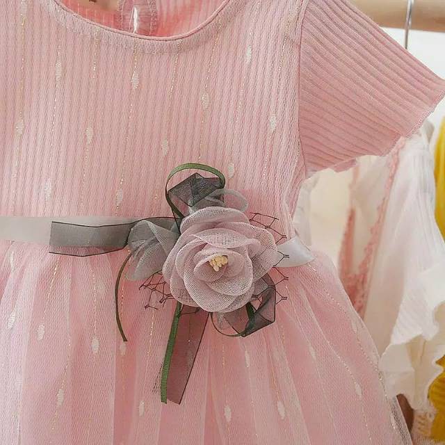 CHUBBI 1 Dress Anak Perempuan Bayi Princess ROSE