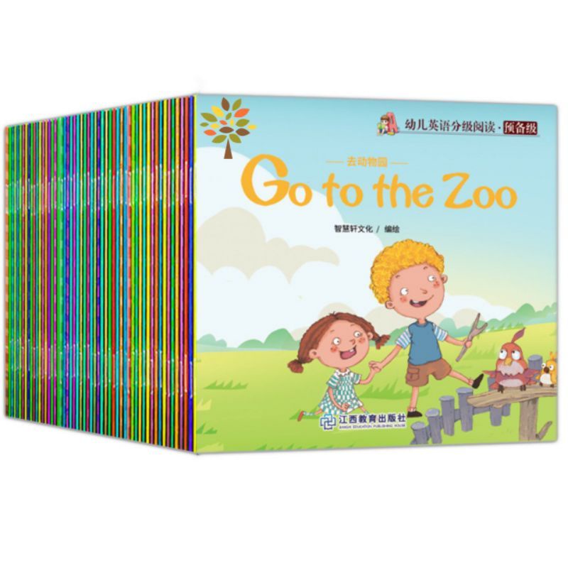 

Buku Cerita Anak Bahasa Inggris / English Bebas Pilih Judul Bisa Scan QR Code Barcode