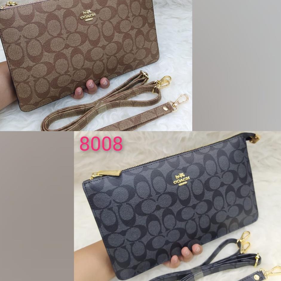 CLUTCH LV 8003 8008 CLUTCH WANITA 3 RUANG 27x17 uk24 clutch coach ..