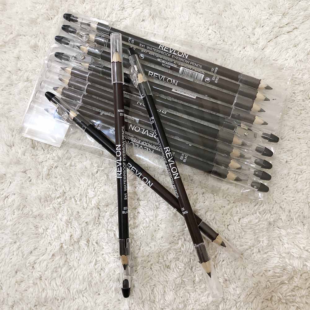 PENSIL ALIS / EYEBROW HITAM &amp; COKLAT  or HATIM / WATERPROOF