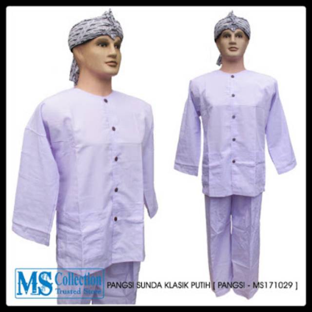 BAJU PANGSI SUNDA BAHAN KATUN