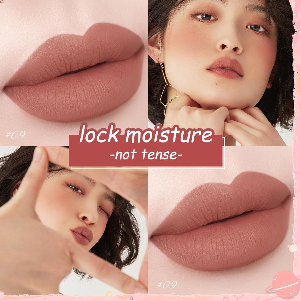 Discount Today [BPOM] O.TWO.O Lip Clay Velvet Cream Matte Lipstick Waterproof Lip Tint & Cheek Mud O