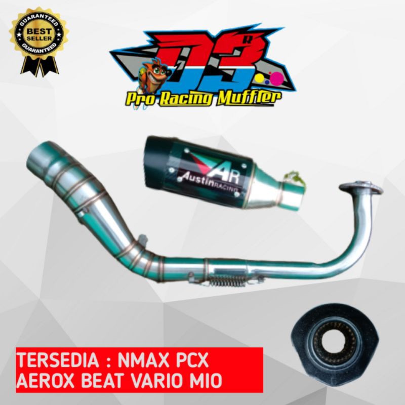 KNALPOT AR AUSTIN RACING NMAX PCX AEROX VARIO MIO BEAT