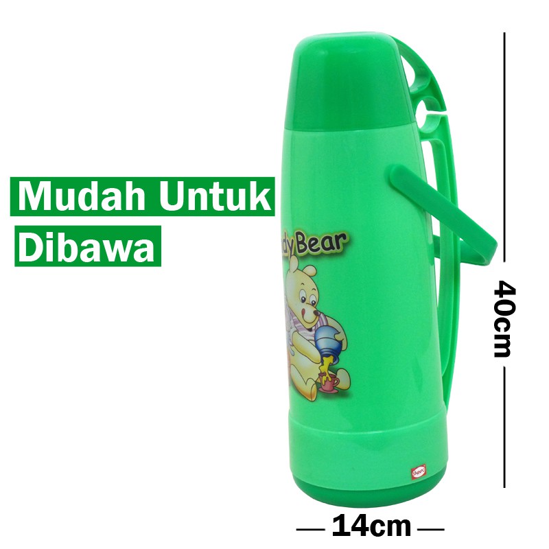 SHINPO Thermos Air Panas &amp; Dingin Kapasitas 2 L Apollo Vacuum Flask Termos SIP-510