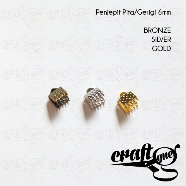 Penjepit Pita/Gerigi 6mm (10pcs)