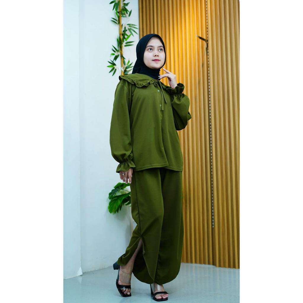 Paket bundling 3 pcs army series / bundling set outer blouse / paket hemat 2023