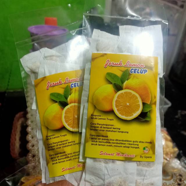 

Jeruk Lemon Celup