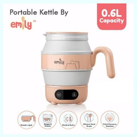 Emily Portable Water Kettle 0.6L (EPWK-72001)