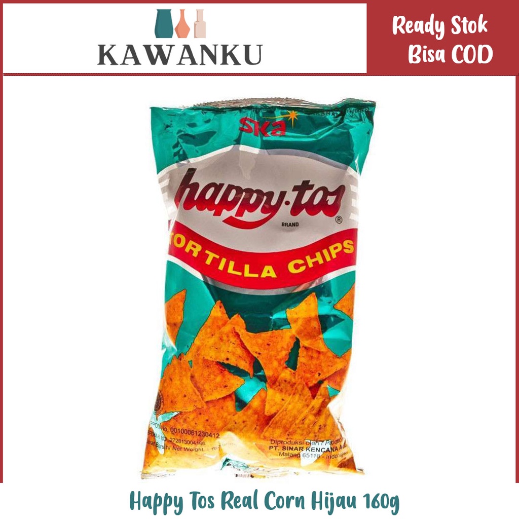 

Happy Tos Real Corn Hijau 160g