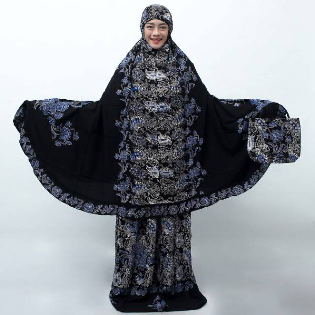 READY Mukena Batik Cap JUMBO Analisa warna | Shopee Indonesia